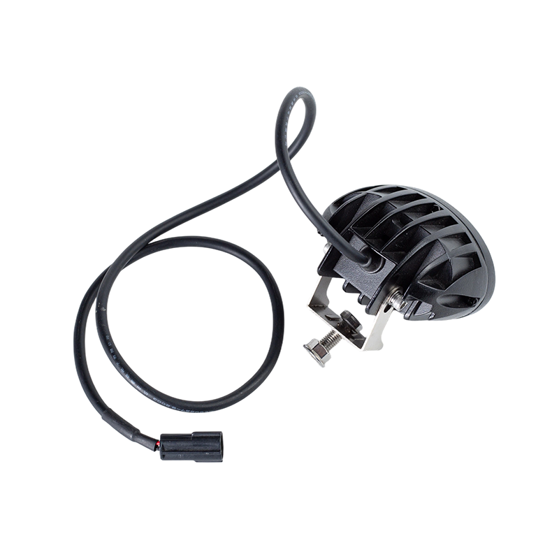 IP67 6W DC9-80V 타원형 와이드 빔 빨간색/파란색 지게차 안전 경고등