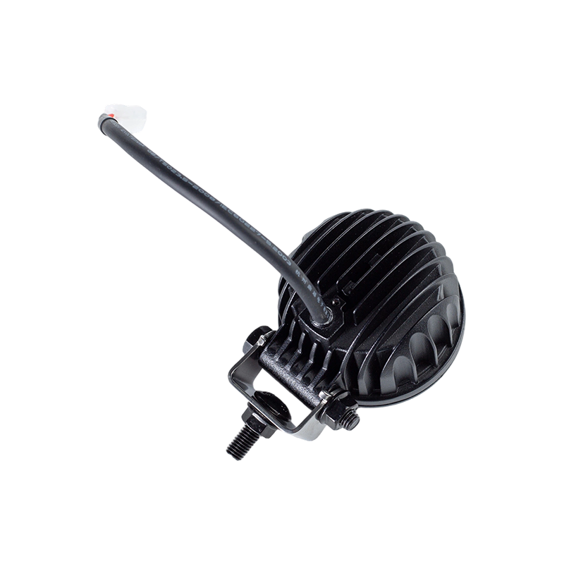 IP67 5W DC9-80V 비스듬한 둥근 파란 반점 지게차 안전 경고등