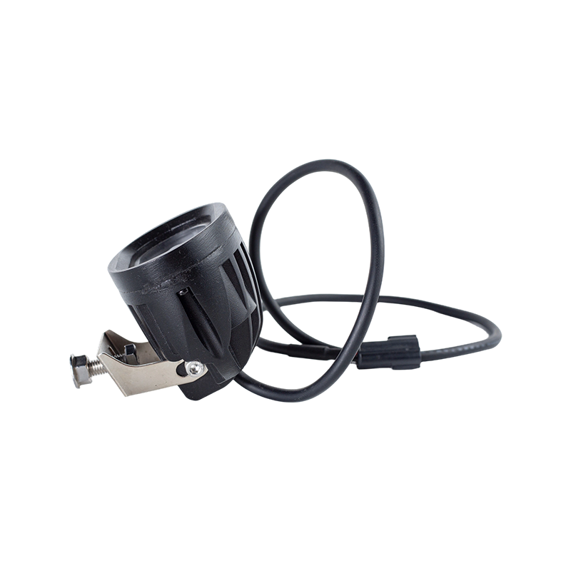 IP67 6W DC9-80V 타원형 와이드 빔 빨간색/파란색 지게차 안전 경고등