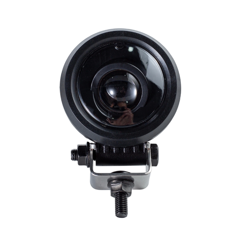 IP67 5W DC9-80V 비스듬한 둥근 파란 반점 지게차 안전 경고등