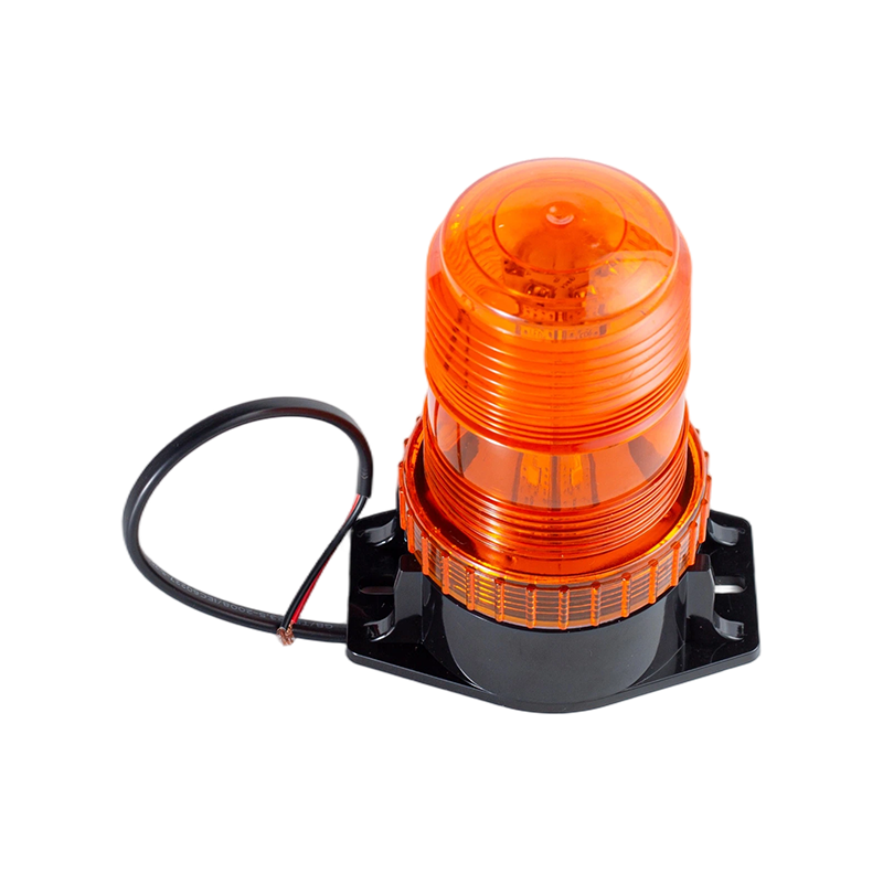 지게차용 IP65 8W DC9-80V 360° 호박색 스트로브 비콘 경고등
