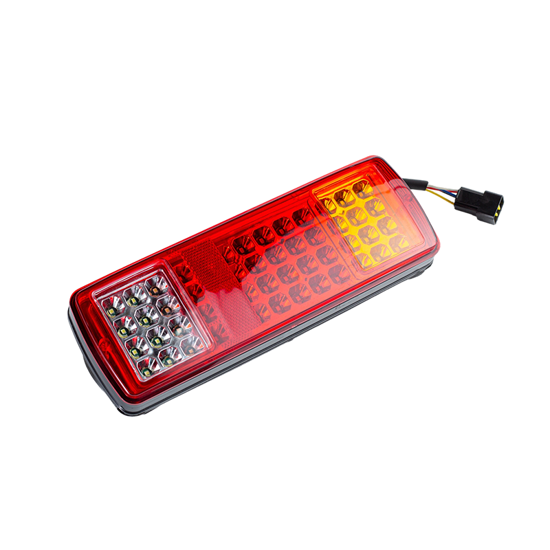 FLDJ-SSWD-002 IP55 6W DC12-24V 3색 일체형 LED 후미등 (방향 지시등 + 포지션 라이트 + 후진등)