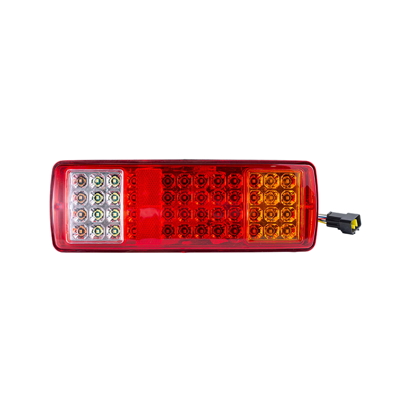 FLDJ-SSWD-002 IP55 6W DC12-24V 3색 일체형 LED 후미등 (방향 지시등 + 포지션 라이트 + 후진등)