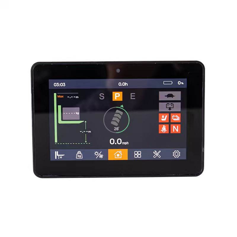 IP66 5인치 가로형 CAN 버스 터치 대시보드 / DC16V-DC120V 와이드 전압 FLYB-1005-1
